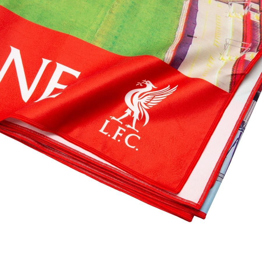 Liverpool Beach Towel Anfield Road - Red/White - Men's-SoccerKits Hub | Buy Soccer Jerseys Online